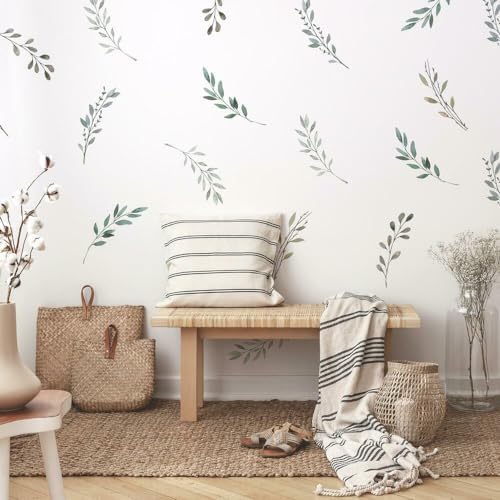 Peel and Stick Wall Decals Review: Easy Home Upgrade 2026 1 peel and stick wall decals with country leaves design