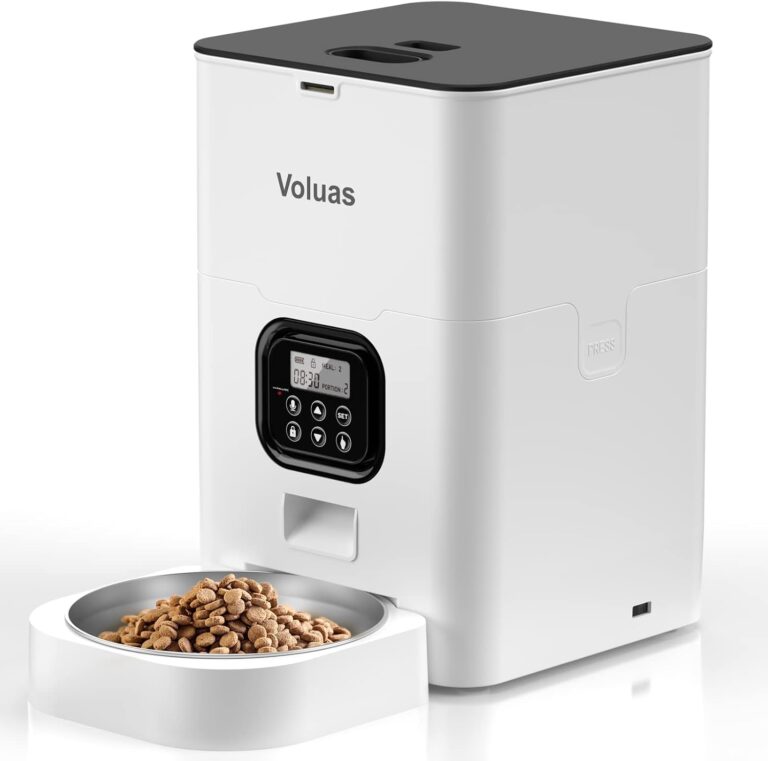 VOLUAS Automatic Cat Feeder Review